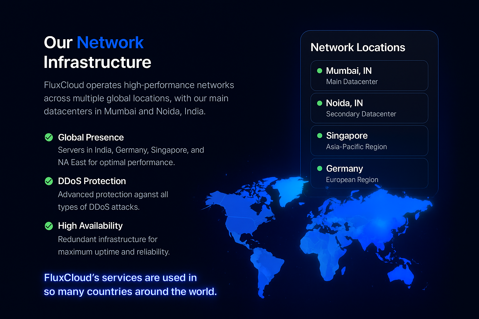 FluxCloud Global Network Banner