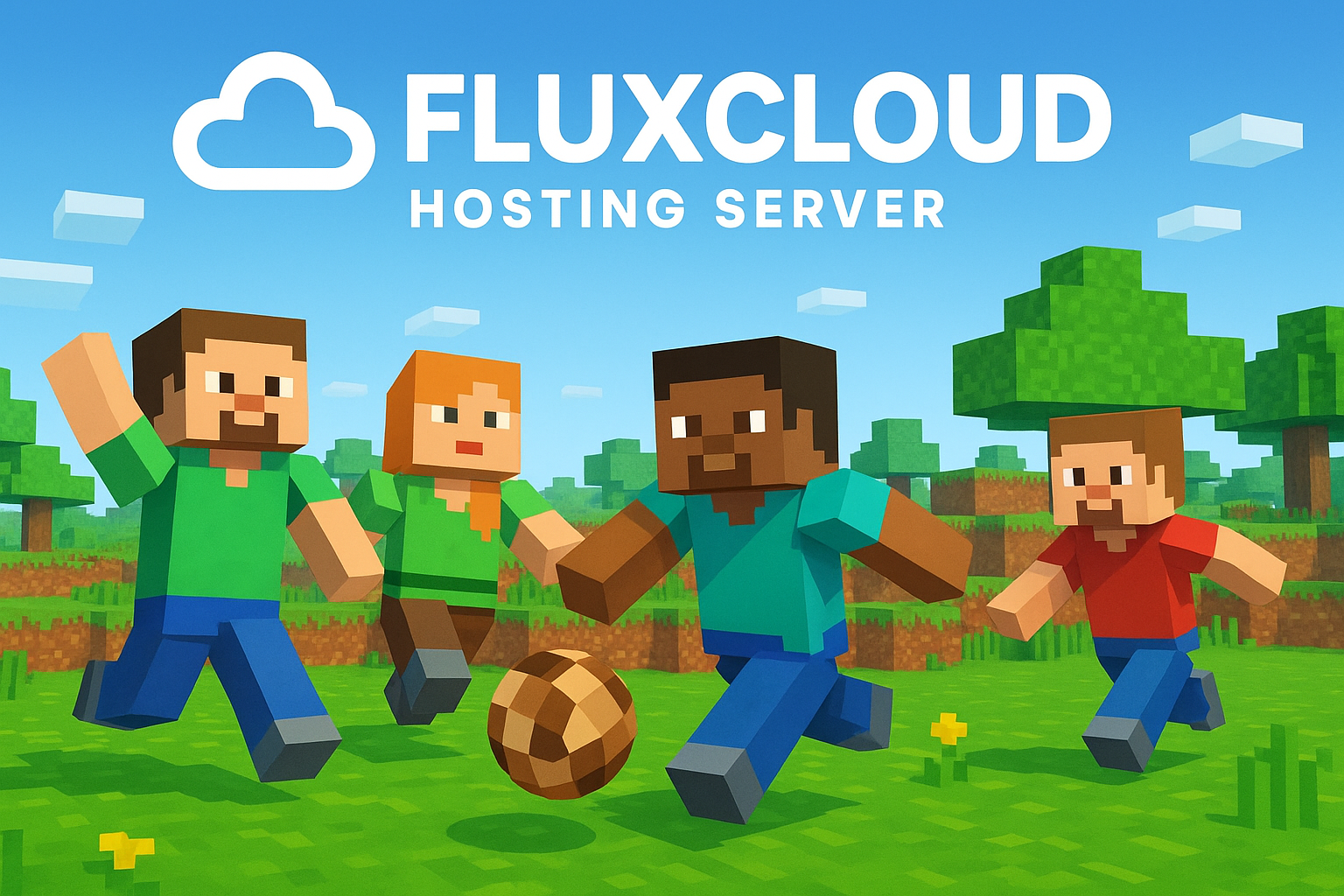 FluxCloud Minecraft Hosting Banner